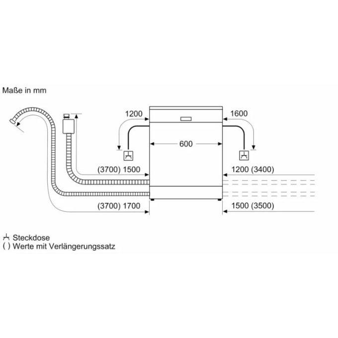 Hình ảnh máy rửa bát Bosch SMV4EVX10E