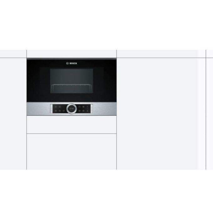 Lắp đặt lò vi sóng âm tủ 21L Bosch BER634GS1