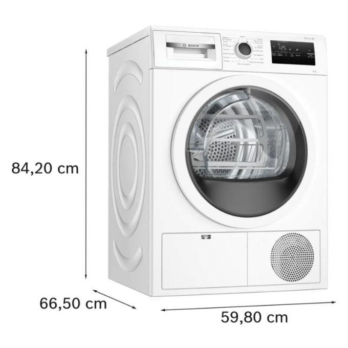 Hình ảnh máy sấy bơm nhiệt Bosch 8 kg WTH85V18II Serie 4