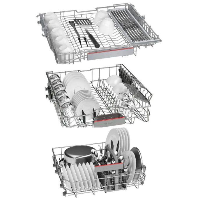Giàn rửa máy rửa bát độc lập Bosch SMS4ENI02E Series 4