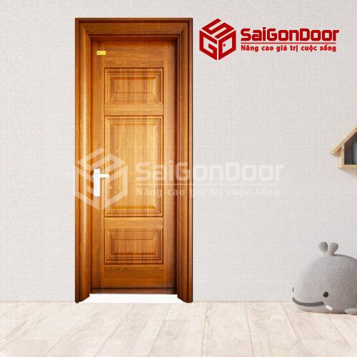 Cửa thép vân gỗ 1H3