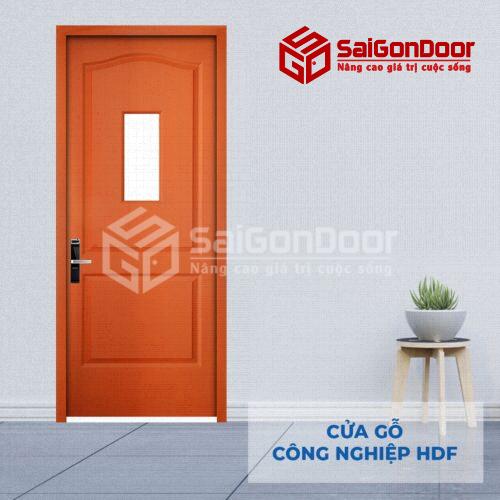 Cửa gỗ HDF 2G1-C9