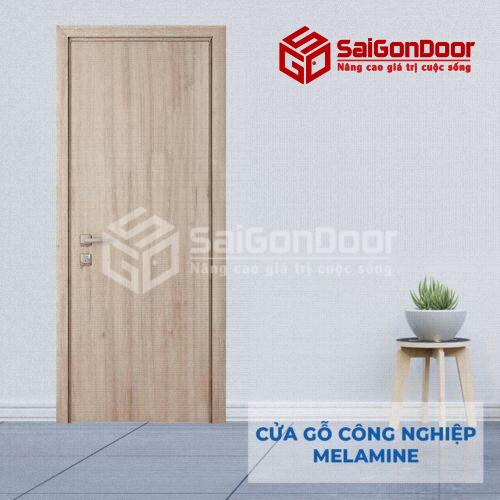 Cửa gỗ HDF Melammine P1-1
