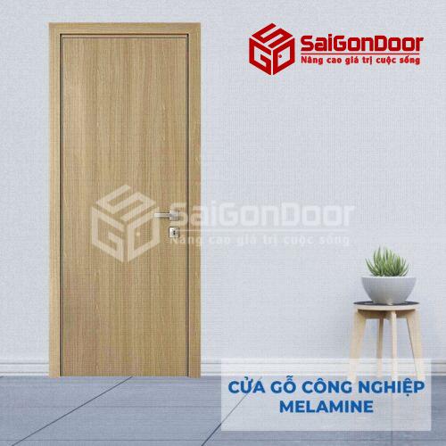 Cửa gỗ HDF Melammine P1
