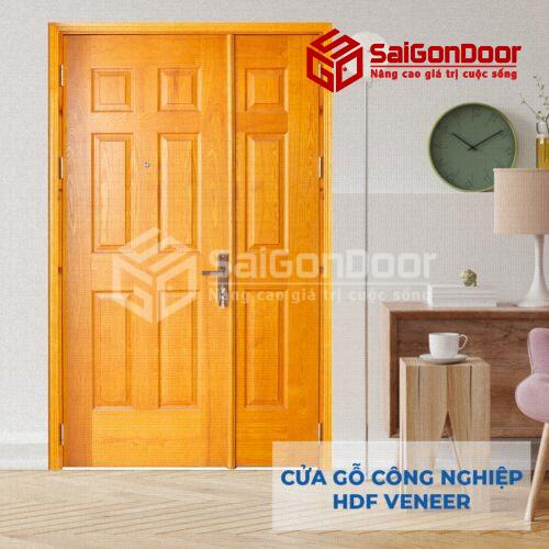 Cửa gỗ HDF Veneer 9A ash (1)