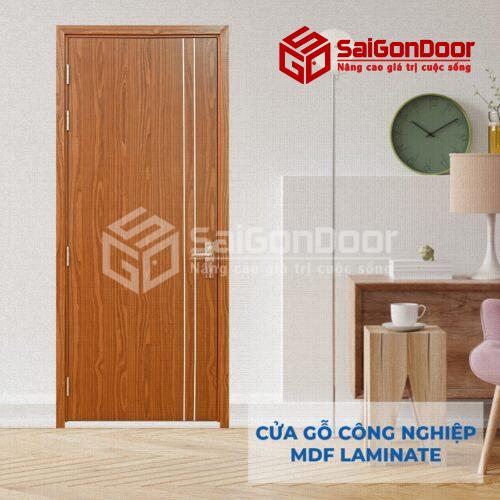 Cửa gỗ MDF Laminate P1R2 (2)
