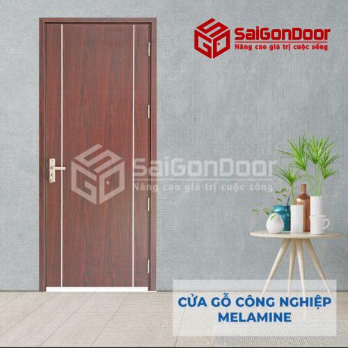 Cửa gỗ MDF Melamine P1R2-1