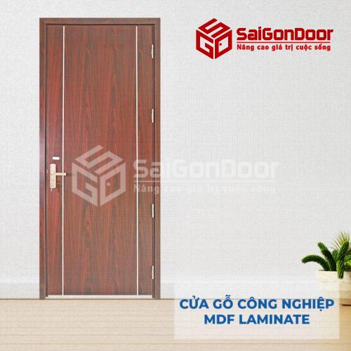 Cửa gỗ MDF lamiante P1R2