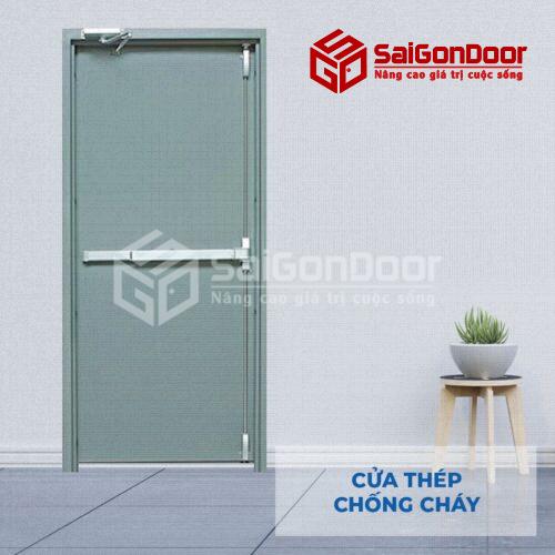 Cửa thép chống cháy màu thông dụng 3