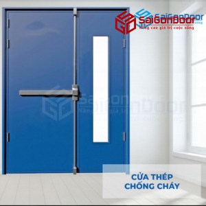 Báo giá và thi công cửa thép chống cháy tại Long An