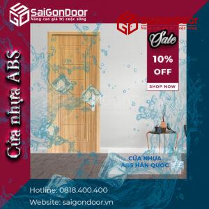 Cửa nhựa ABS được làm từ nhựa ABS và giấy tổ ong