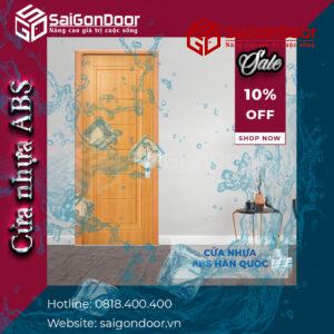 Cửa nhựa ABS nhà vệ sinh giá rẻ