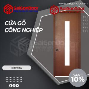 Cửa gỗ công nghiệp giá rẻ SaiGonDoor