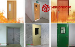 Báo giá cửa chống cháy, cửa thép chống cháy an toàn