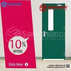 Cửa thép chống cháy an toàn SaiGonDoor