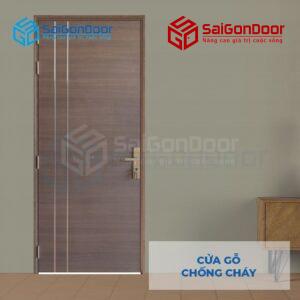 Báo giá cửa gỗ chống cháy