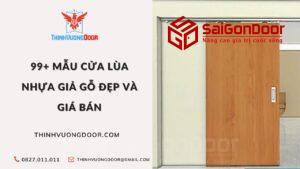 99+ Mẫu Cửa Lùa Nhựa Giả Gỗ Đẹp Và Giá Bán