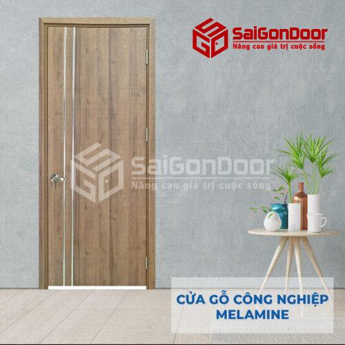 Cửa gỗ MDF Melamine P1R2-2