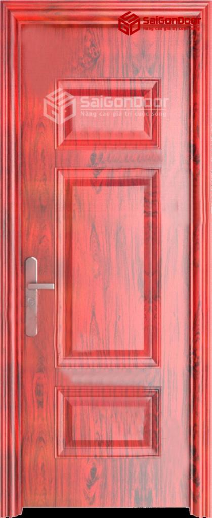 Cửa thép vân gỗ GS1H3_1