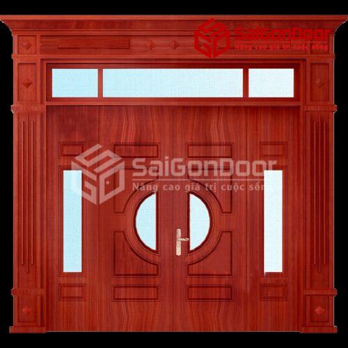 Cửa thép vân gỗ GS4H4K-H4AK