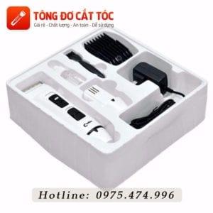 Combo Tông Đơ Cắt Tóc Chuyên Nghiệp: Codos T6 + Kéo cắt + Kéo Tỉa + Áo choàng + Dao cạo + Lược 19 - codos T6