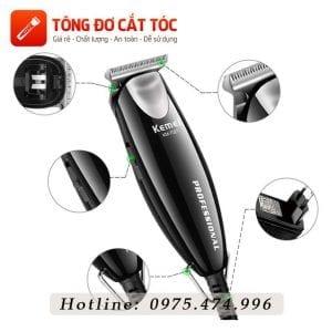 Tông đơ chấn viền chuyên nghiệp 2in1 Kemei KM-7021 16 - kemei 70211