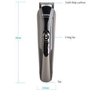 Tông đơ cắt tóc đa năng 6 trong 1 Kemei KM-600 36 - Tong do cat toc da nang 6 trong 1 Kemei KM 600 3