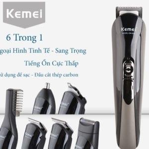 Tông đơ cắt tóc đa năng 6 trong 1 Kemei KM-600 32 - Tong do cat toc da nang 6 trong 1 Kemei KM 600 6