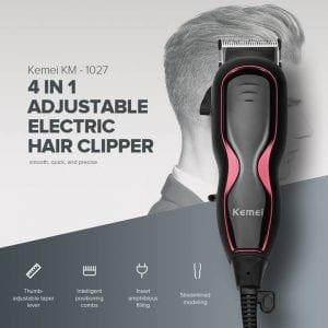 Tông đơ cắm điện trực tiếp Kemei KM-1027 41 - 37769208 1768679289885251 8395822170667745280 n
