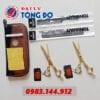 Bộ kéo cắt tỉa tóc KASHO Rồng Vàng Nhật Bản (Tặng Kèm Bao Da Đựng Kéo Cao Cấp + 2 Lược Toniguy) 17 - Keo Kasho Vang 9