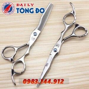 Bộ kéo cắt tỉa tóc KASHO Nhật Bản (Tặng Kèm Bao Da Đựng Kéo Cao Cấp + 2 Lược Toniguy) 20 - Kéo Kasho