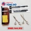 Bộ kéo cắt tỉa tóc KASHO Nhật Bản (Tặng Kèm Bao Da Đựng Kéo Cao Cấp + 2 Lược Toniguy) 21 - Kéo Kasho 4