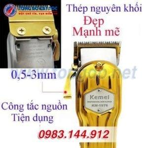 Tông đơ Kemei KM-1976 cao cấp(8W 5h) 10 - kemei 1976 500x500 1