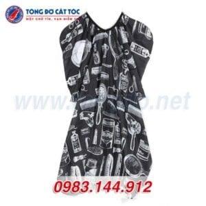 Áo choàng cắt tóc Barber Shop (A5)