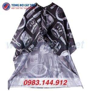 Áo choàng cắt tóc Barber Shop (A5) 9 - áo choàng barber 3 1