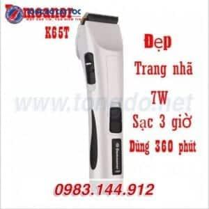 Tông đơ cắt tóc chuyên nghiệp Demeanor K65T (7W | 300 phút | Tặng Lược Tony&Guy) 15 - tong do k65t.3 588x588 1
