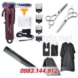 Combo Tông Đơ Cắt Tóc Kemei KM2600