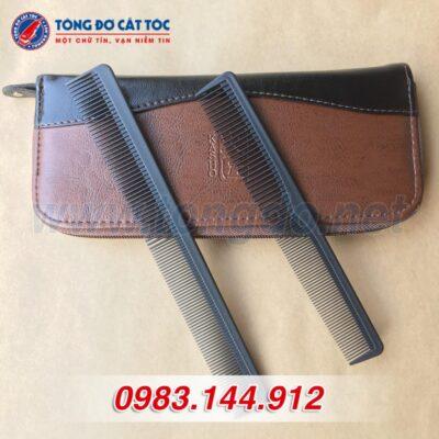 Lược Cắt Tóc Giá Tốt – Lựa Chọn Hàng Đầu Cho Thợ Tóc Chuyên Nghiệp 127 - bao da 2 luoc