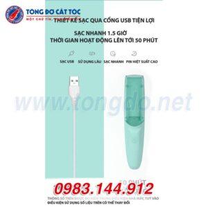 Tông Đơ Cắt Tóc Cho Bé Hút Tóc Tự Động YD-0955 tặng áo choàng 13 - Tong do hut toc cho be.6 2