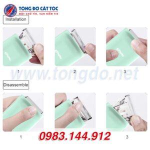 Tông Đơ Cắt Tóc Hút Tóc Thông Minh T520A 15 - tong do hut toc cho be.2