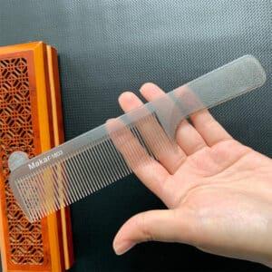 Lược Makar bản to cắt tóc nam mỏng dẻo xông tóc tốt (MK-1803) 7 - luoc makar 1803.1
