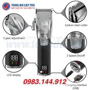 Tông đơ cắt tóc Kemei K33S(8W 5h) 15 - Kemei K33S 3