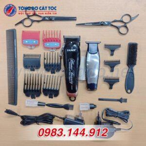 Combo Tông Đơ Chuyên Nghiệp Jame 1070 - MS01