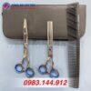Bộ kéo cắt tóc VS xanh 4 - keo VS xanh