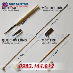 Bộ dụng cụ lấy ráy tai 8 món hộp gỗ 15 - bo lay ray tai 5