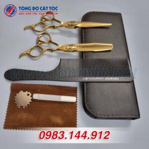 Bộ kéo cắt tóc chuyên nghiệp NEPURLSON vàng đẹp 15 - keo NEPURLson 3 scaled 1