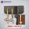 Bộ kéo cắt tóc chuyên nghiệp NEPURLSON vàng đẹp 20 - keo NEPURLson scaled 1