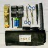 Combo G10-02 lưỡi thép: Tông đơ + kéo cắt + kéo tỉa + áo choàng + lược + chổi phủi + dao cạo 4 - z4448443802057 1dde7b2bc1e5bf2209d6d7f6dcb949b7