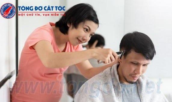Hướng Dẫn Cắt Tóc Nam Bằng Tông Đơ Tại Nhà 3 - cat toc tai nha
