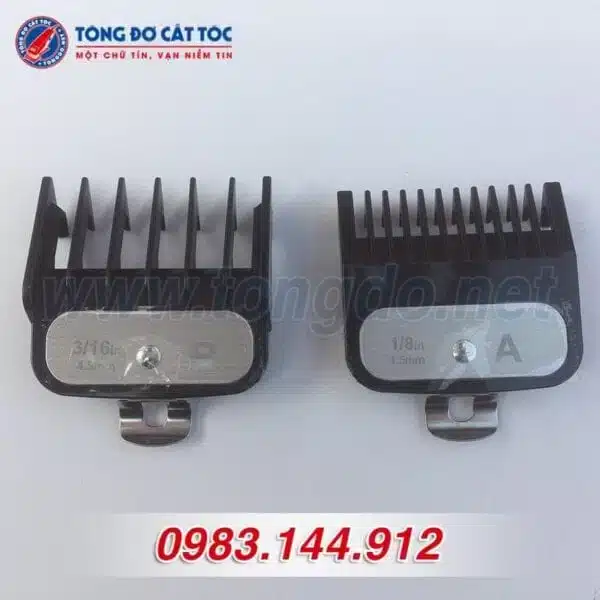Khám Phá Bộ Cữ Gá Thép Tông Đơ 1,5mm và 4,5mm - Nâng Cao Kỹ Thuật Cắt Tóc Chuyên Nghiệp 1 - bo cu ga thep